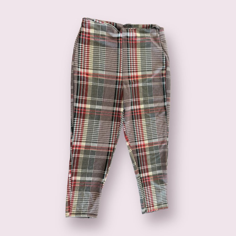 Fashion Nova | Women’s | Never Pressed Plaid Pants - Black/combo | Size: 1X